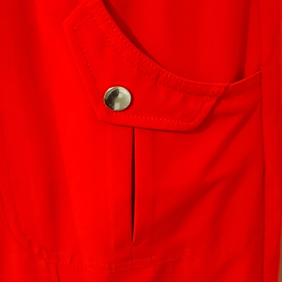 ZENERGY BY CHICOS RED DRESS SZ 0.5 (SZ 6) - Picture 4 of 5